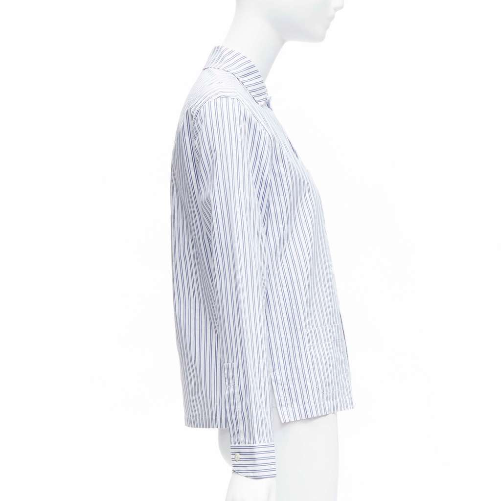 Gucci Rabbit Stripe Shirt White Cotton Never worn - Model View