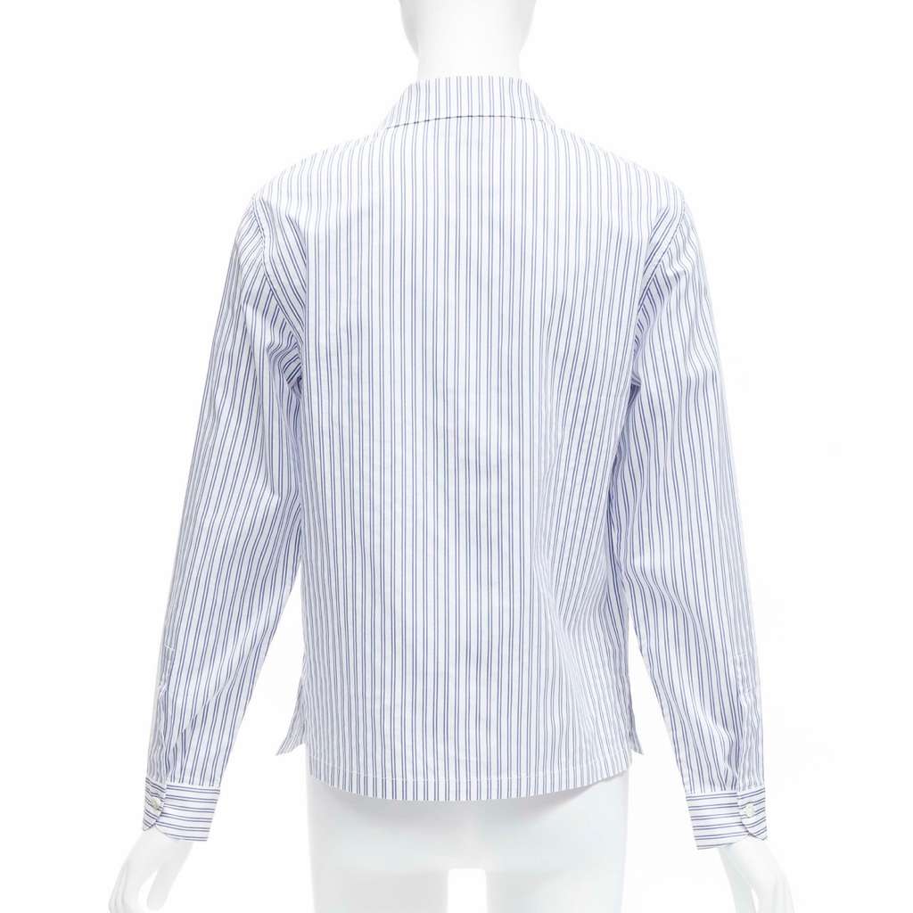Gucci Rabbit Stripe Shirt White Cotton Never worn - Box View
