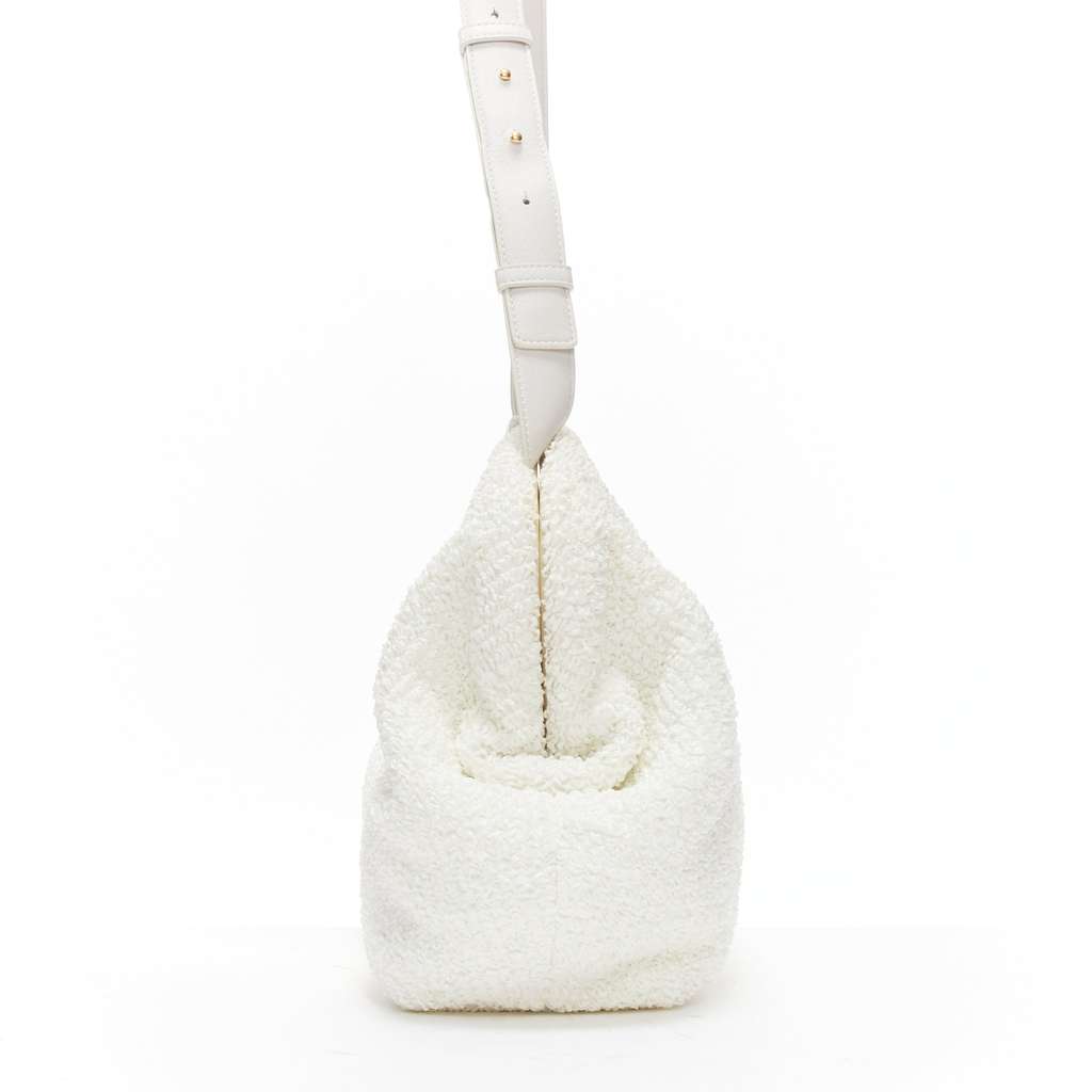Bottega Veneta Point Triangle White Polyester Good - Model View