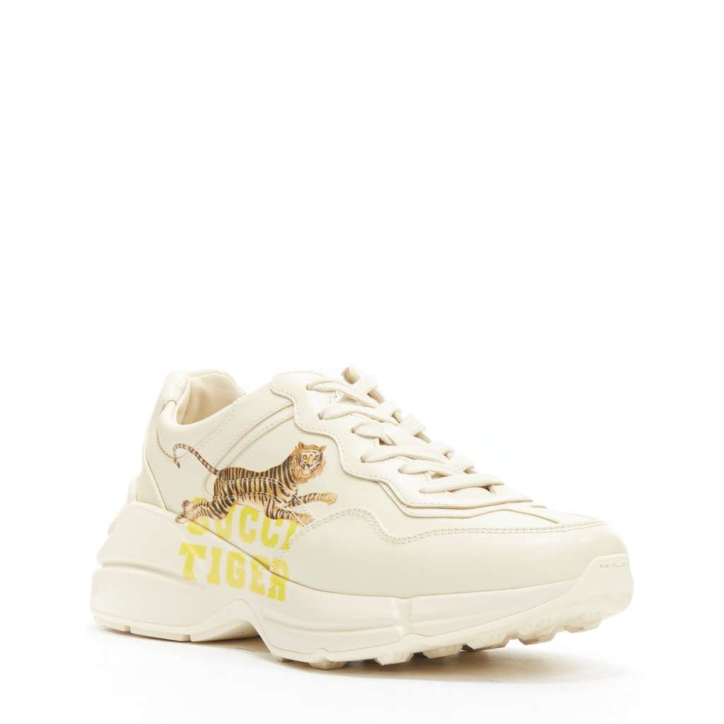 Gucci Rhyton Beige Leather Very good - Back View