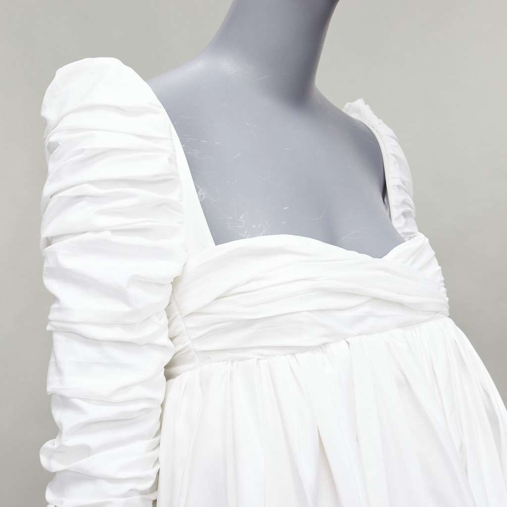 Khaite Sueanne White Cotton Very good - Back View
