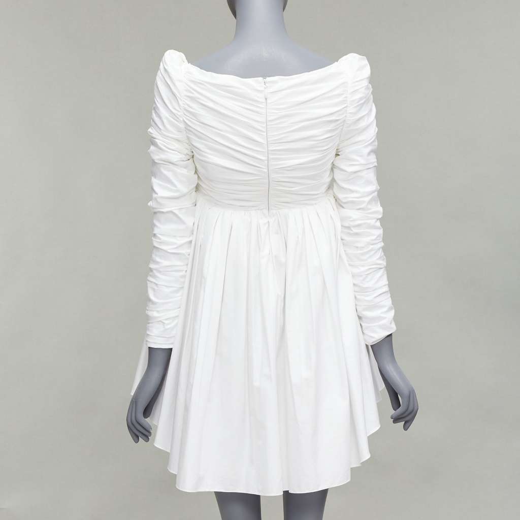 Khaite Sueanne White Cotton Very good - Box View