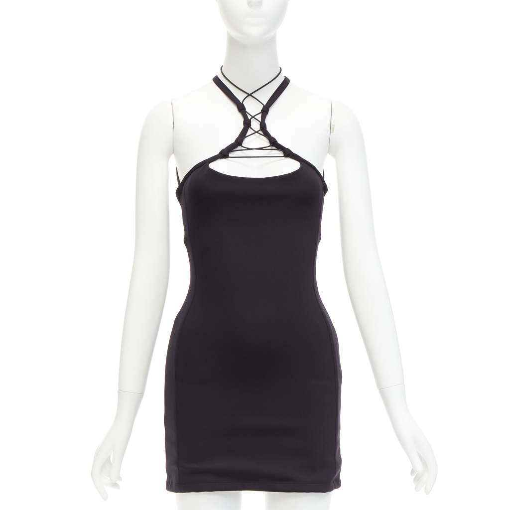 Monse Sportif Halter Dress Black Never worn, with tag - Front View