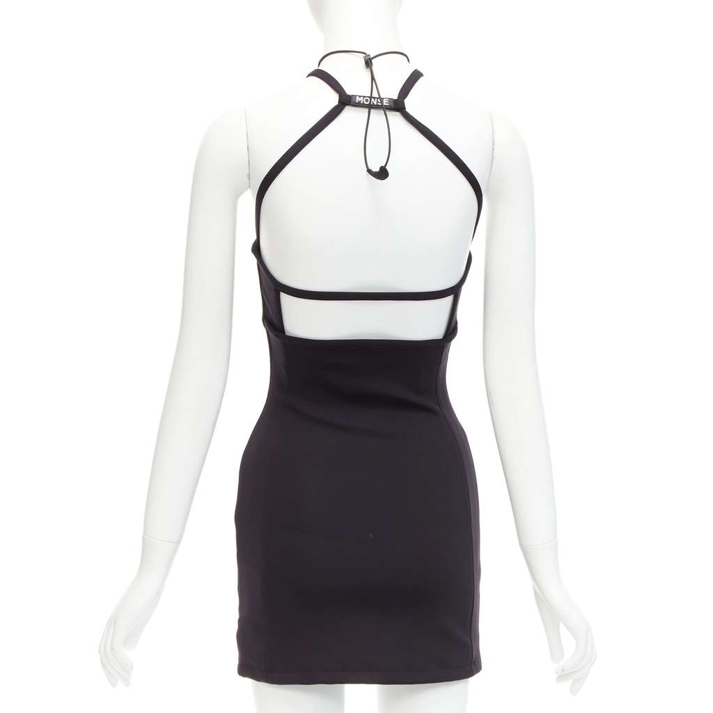 Monse Sportif Halter Dress Black Never worn, with tag - Box View