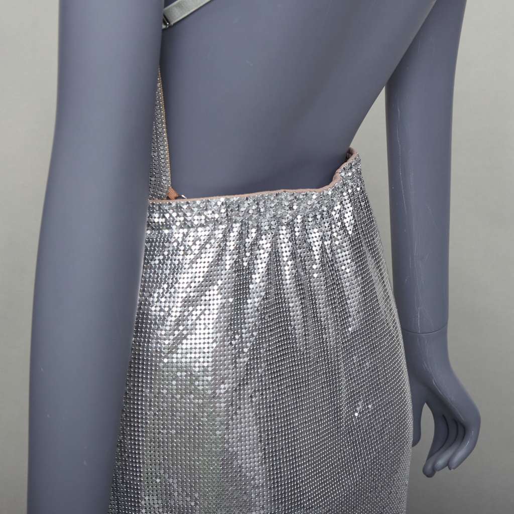 Poster Girl Adrianne Silver Polyester Never worn, with tag - Back View