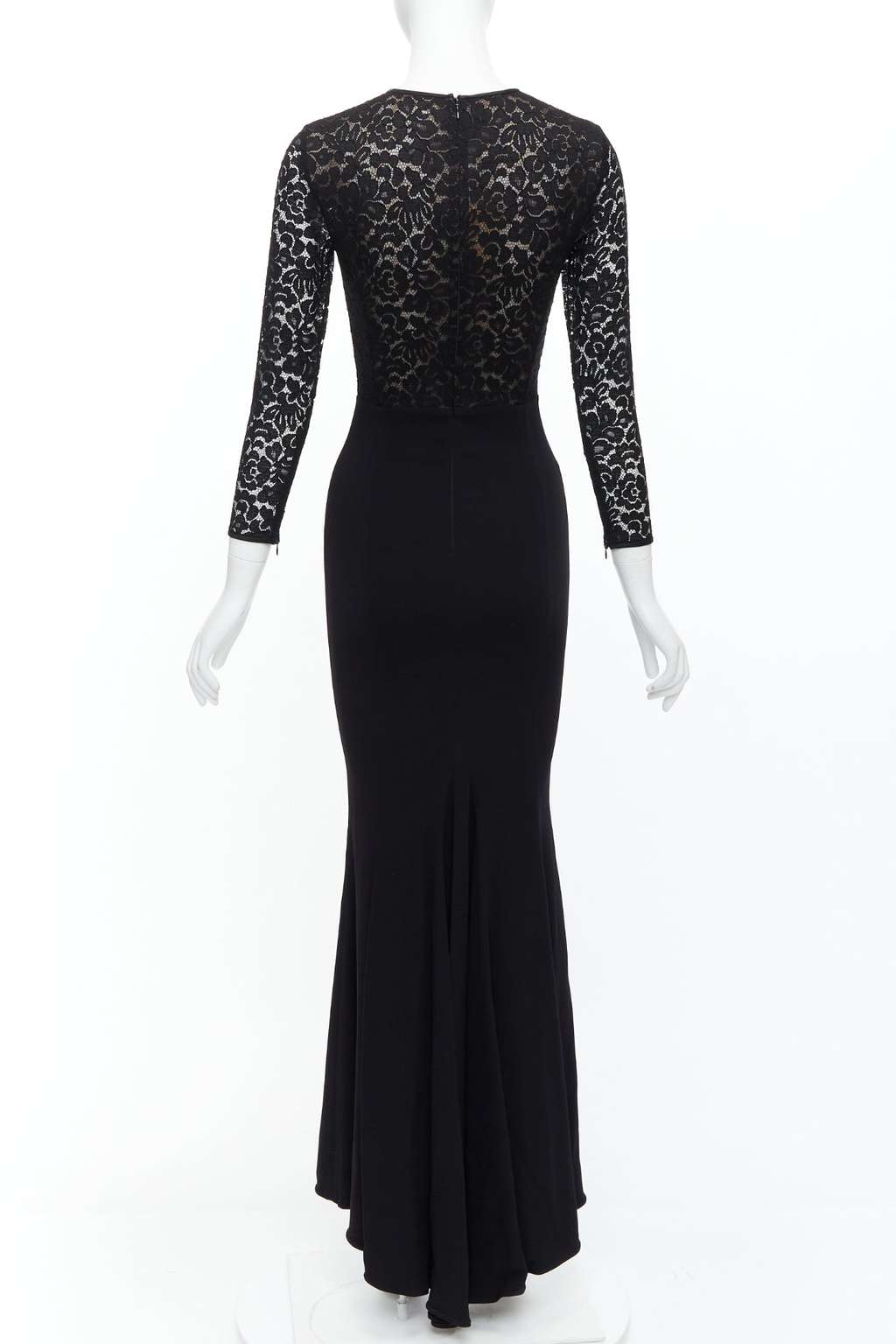Michael Kors Lace Overlay Dress Black Polyester Never worn, with tag - Box View