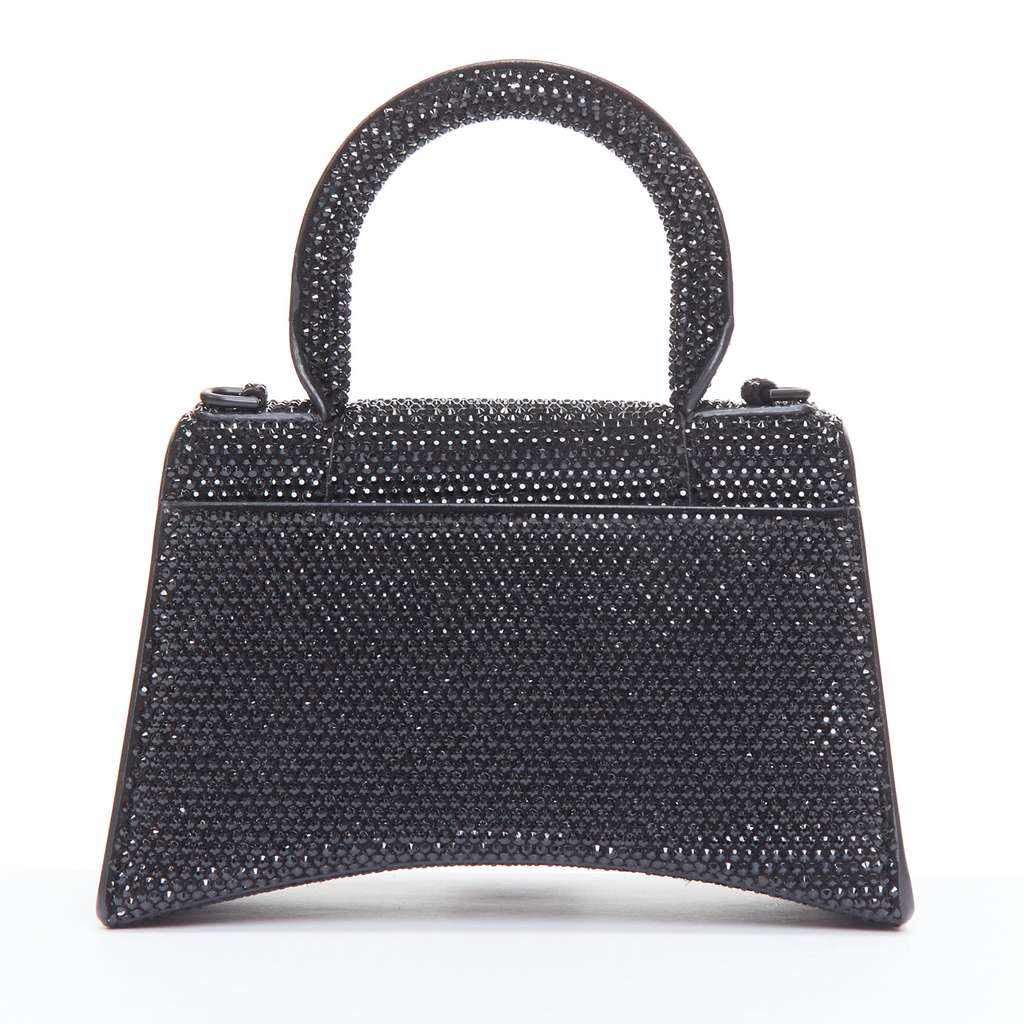 Balenciaga Hourglass XS Black Leather Very good - Box View