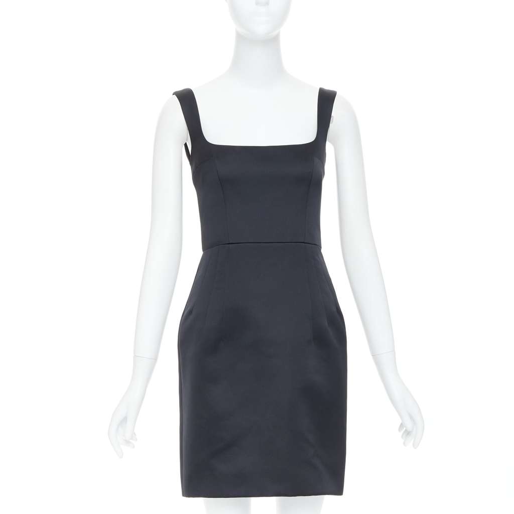 Emilia Wickstead Salma Black Polyester Very good - Front View