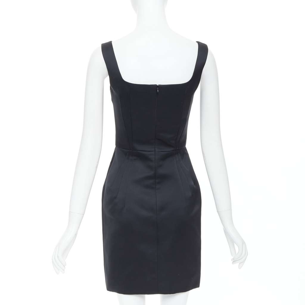 Emilia Wickstead Salma Black Polyester Very good - Box View