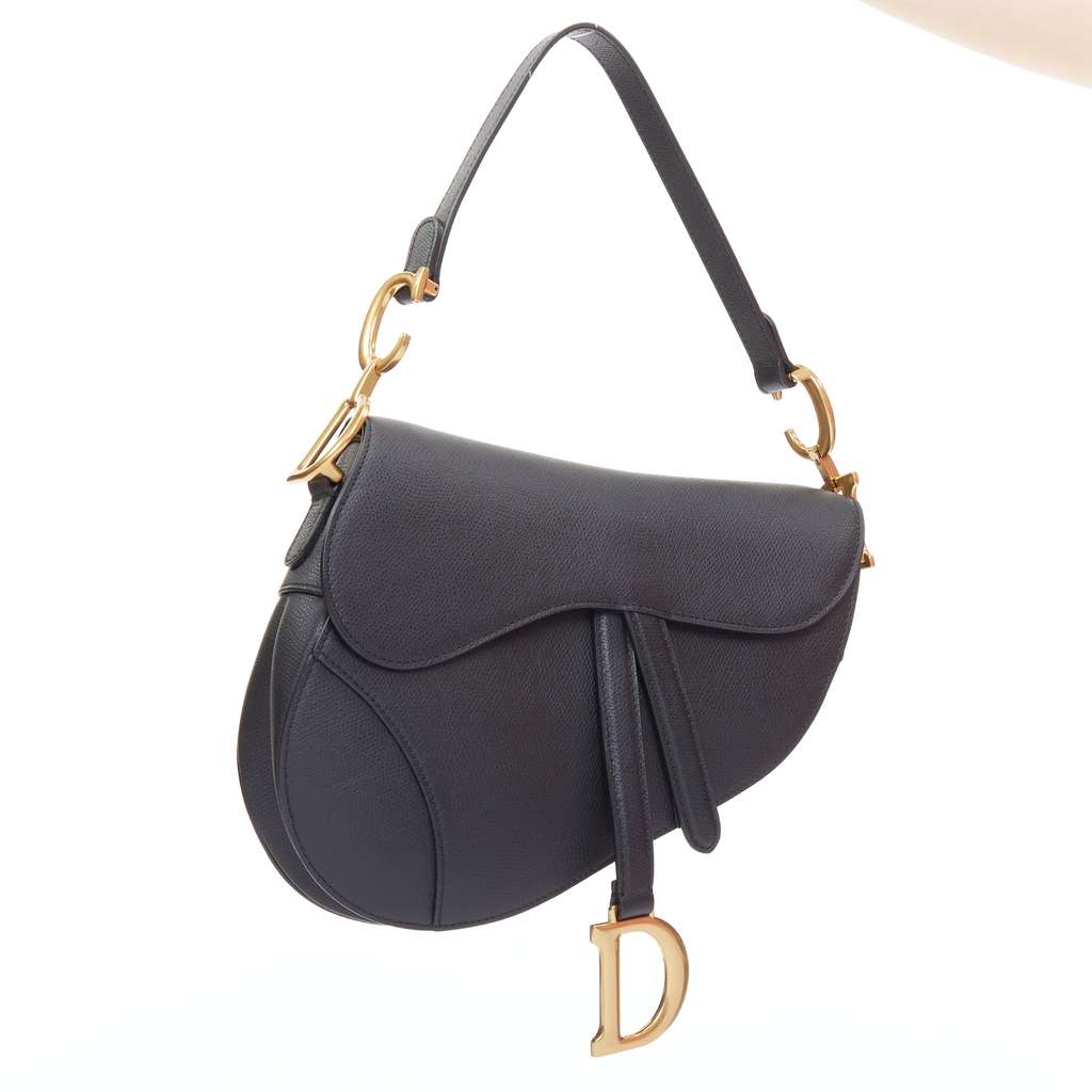 Dior Saddle Black Leather Good condition - Inside View