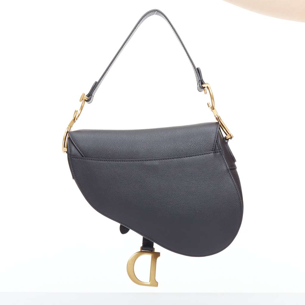 Dior Saddle Black Leather Good condition - Box View