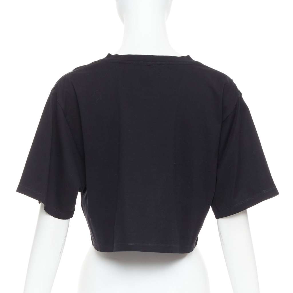 Celine Big Logo Tee Black Cotton Very good - Model View