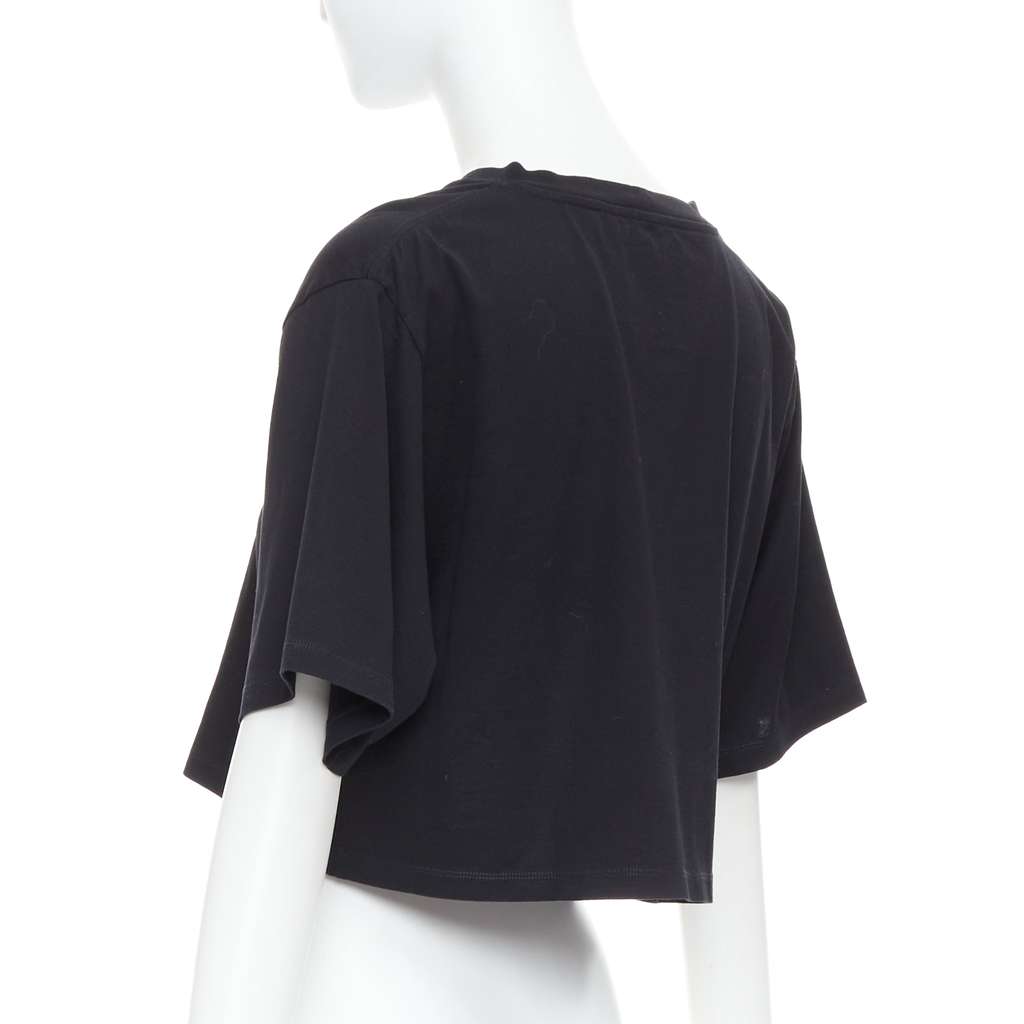 Celine Big Logo Tee Black Cotton Very good - Box View