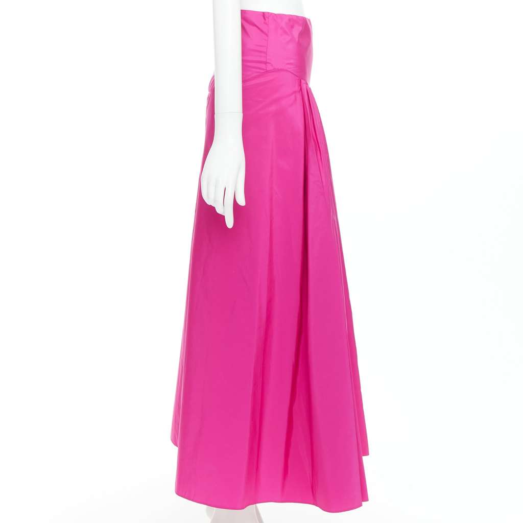 Stella McCartney Ruched Fitted Skirt Pink Polyester Very good - Model View
