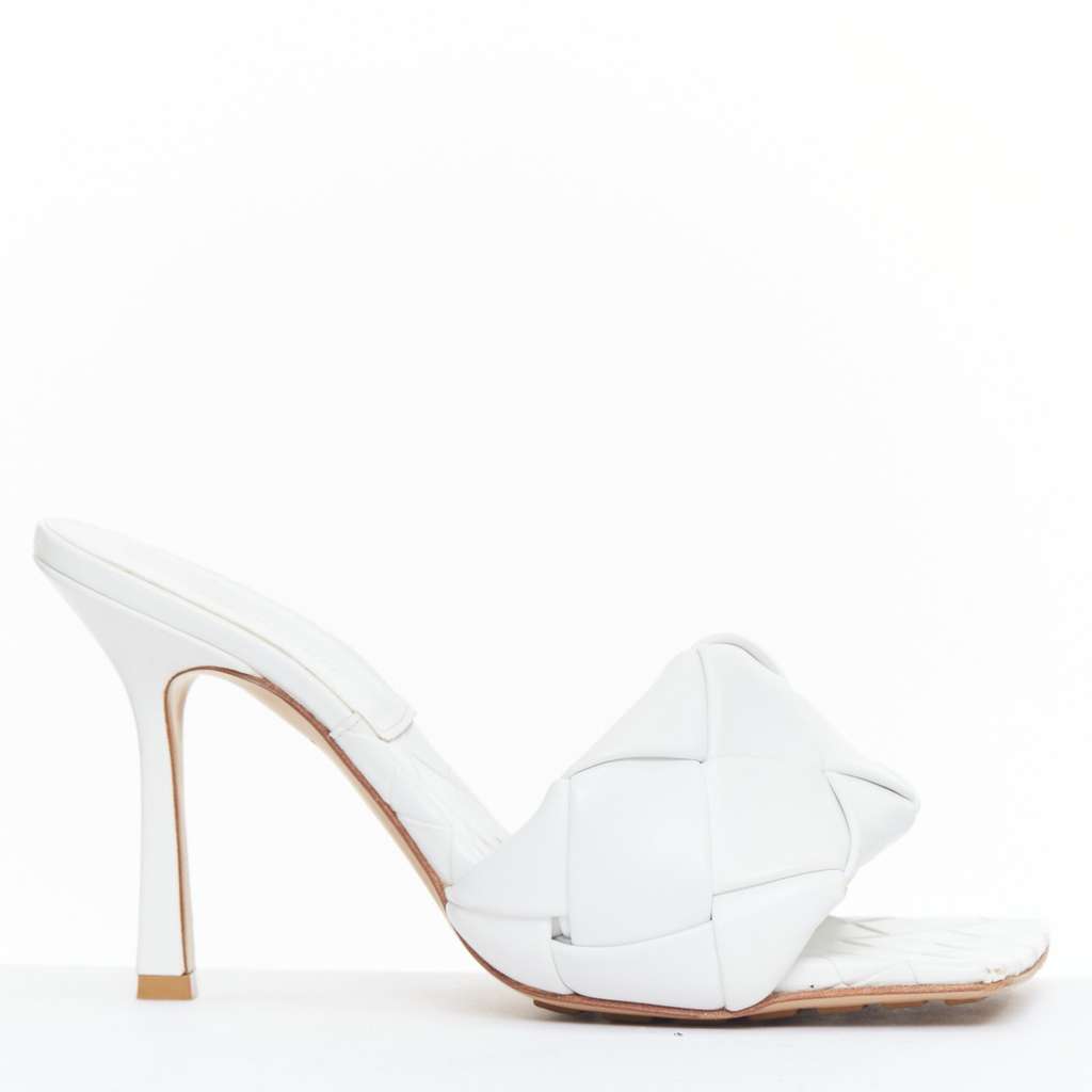 Bottega Veneta Lido White Leather Very good condition - Front View