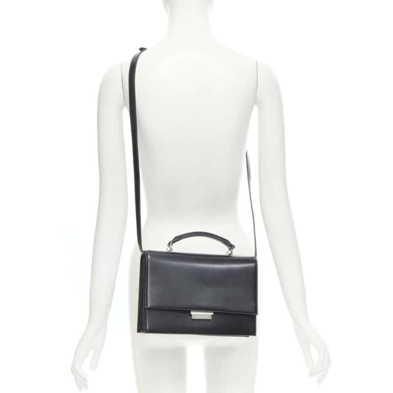 Saint Laurent Dionysus Bucket Bag Black Leather Very good - Back View