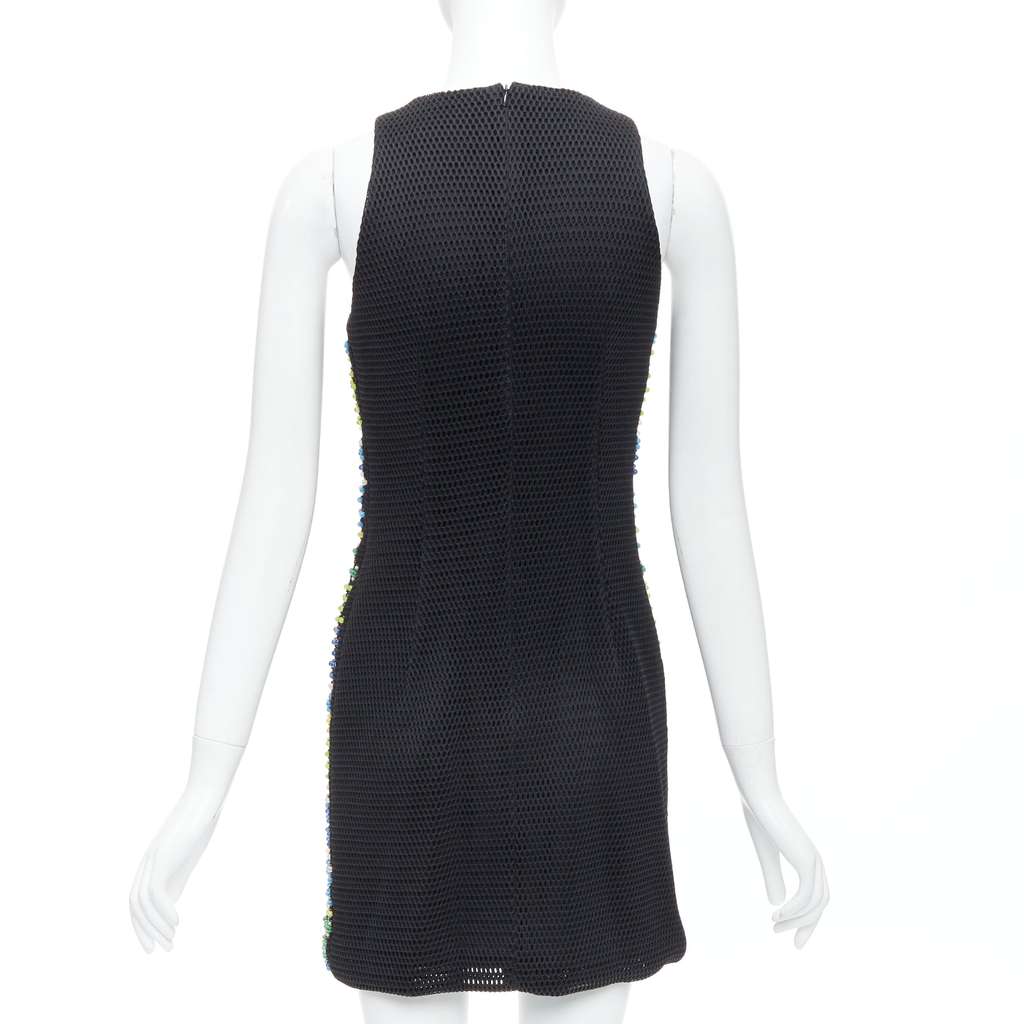 Peter Pilotto Beads Scuba Dress Black Polyamide Never worn - Box View