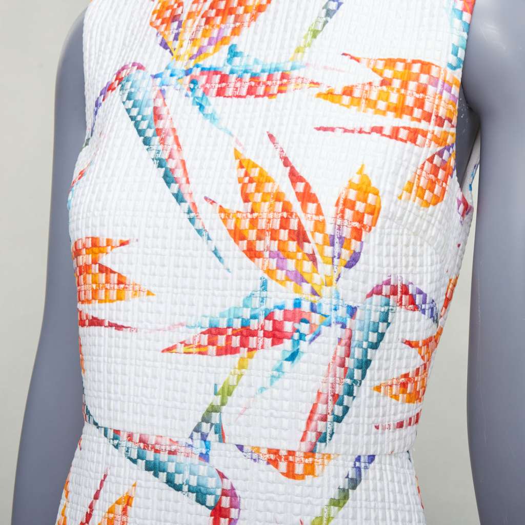 Fendi Bird Paradise Dress White Polyester Never worn - Back View