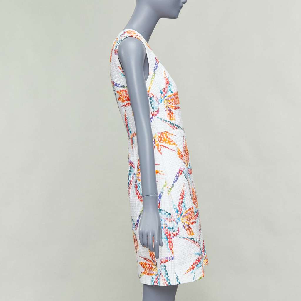 Fendi Bird Paradise Dress White Polyester Never worn - Model View