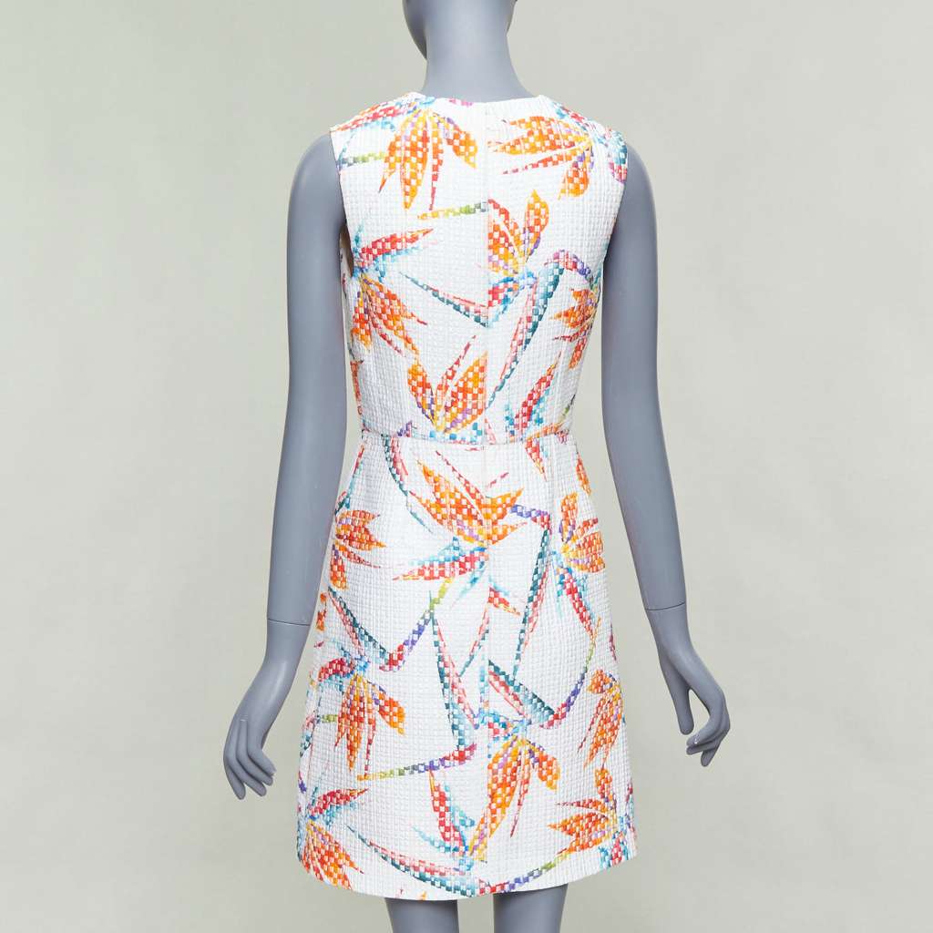 Fendi Bird Paradise Dress White Polyester Never worn - Box View