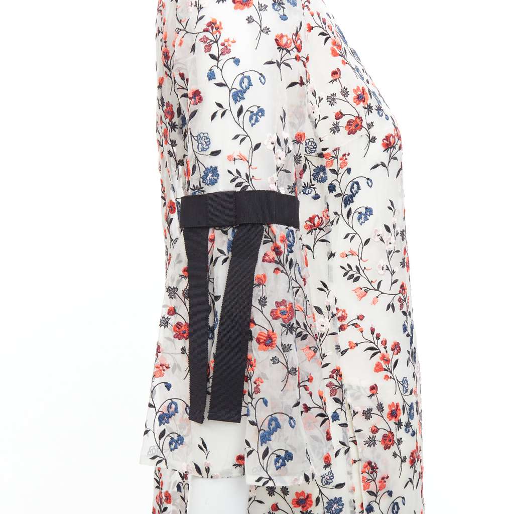 Erdem Lissy White Silk Never worn - Back View