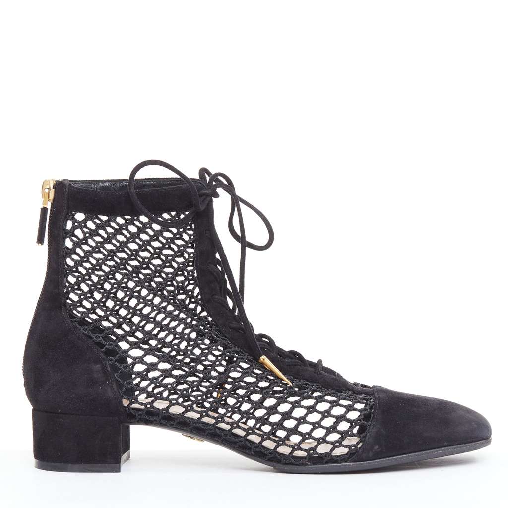 Dior Naughtily-D Black Suede Good condition - Front View