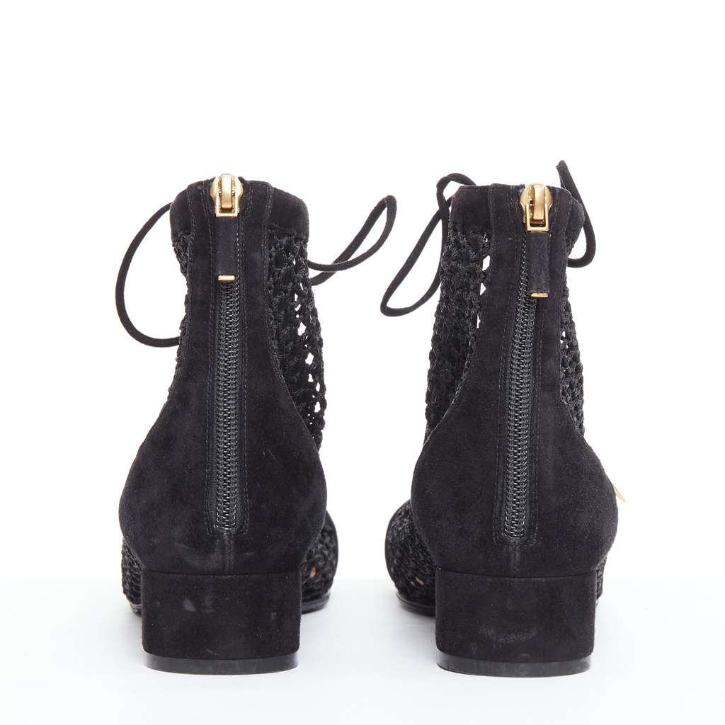 Dior Naughtily-D Black Suede Good condition - Box View