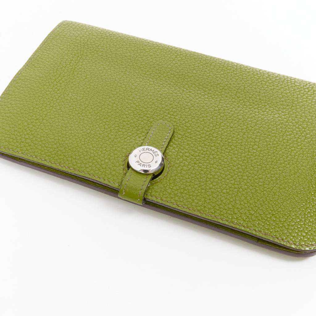 Hermès Dugon Duo Green Leather Good - Box View