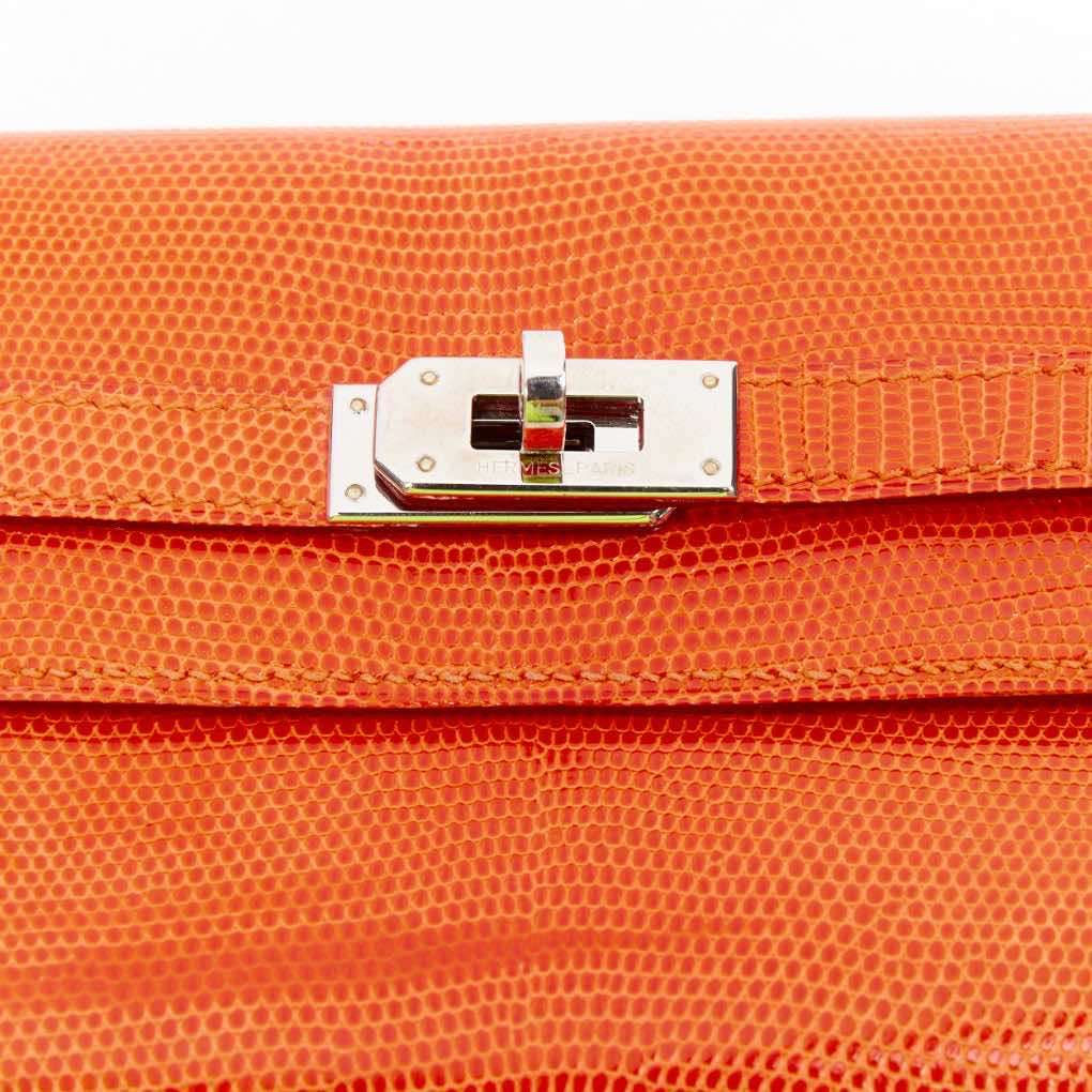 Hermès Kelly Short Orange Leather Fair - Box View