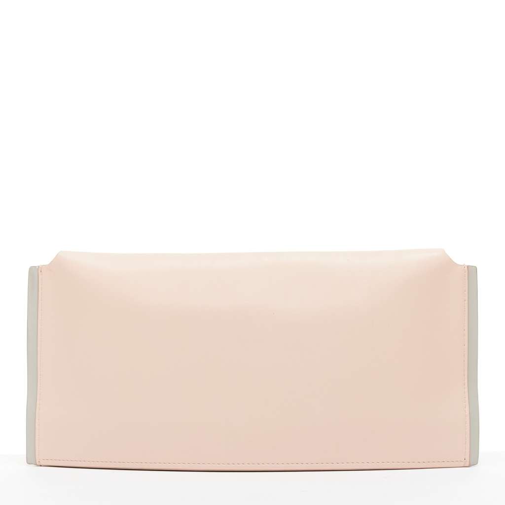 Jil Sander Gold Stud Wristlet Pink Leather Very good - Box View