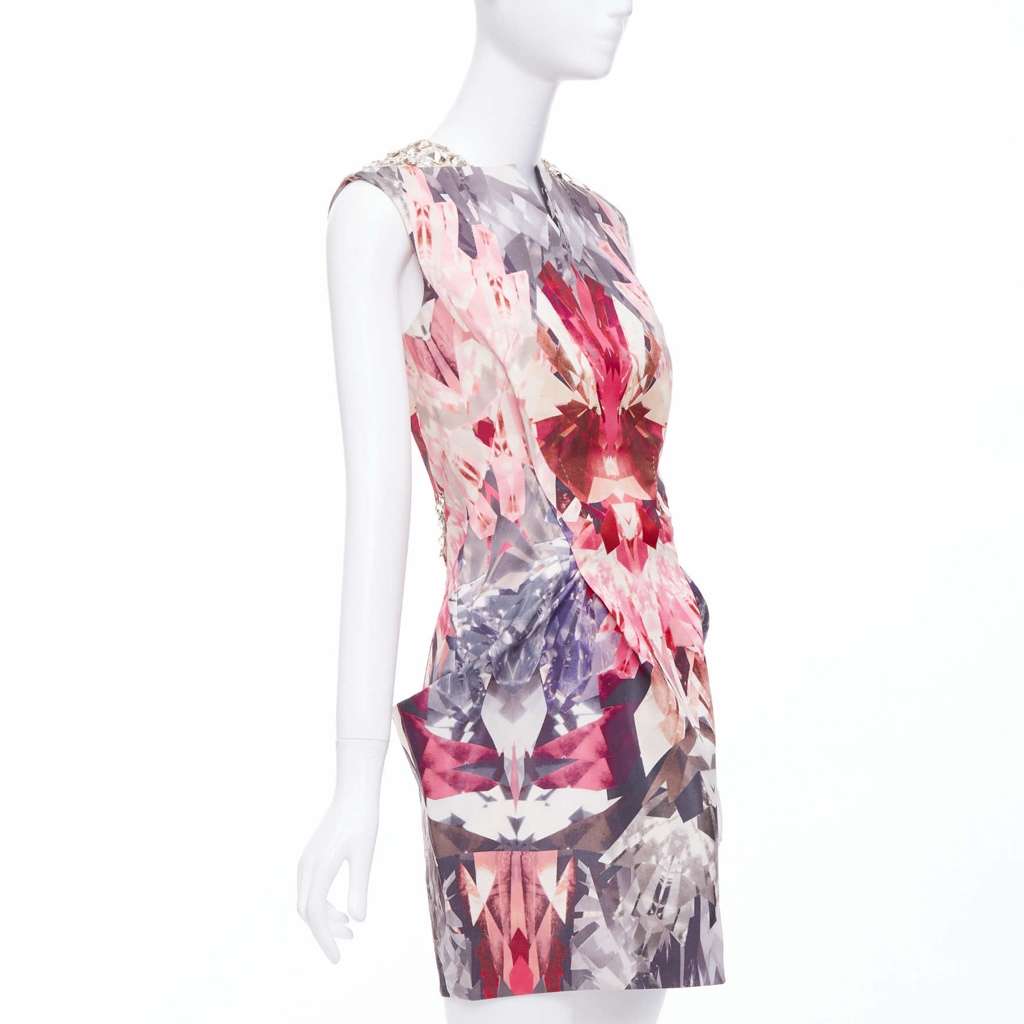 Alexander McQueen Kaleidoscope Pink Wool Very good - Inside View