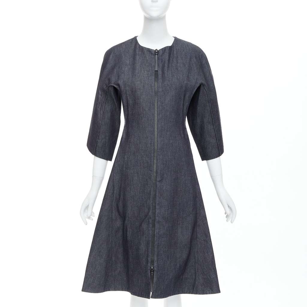 Marni Denim Dolman Dress Blue Cotton Never worn, with tag - Back View