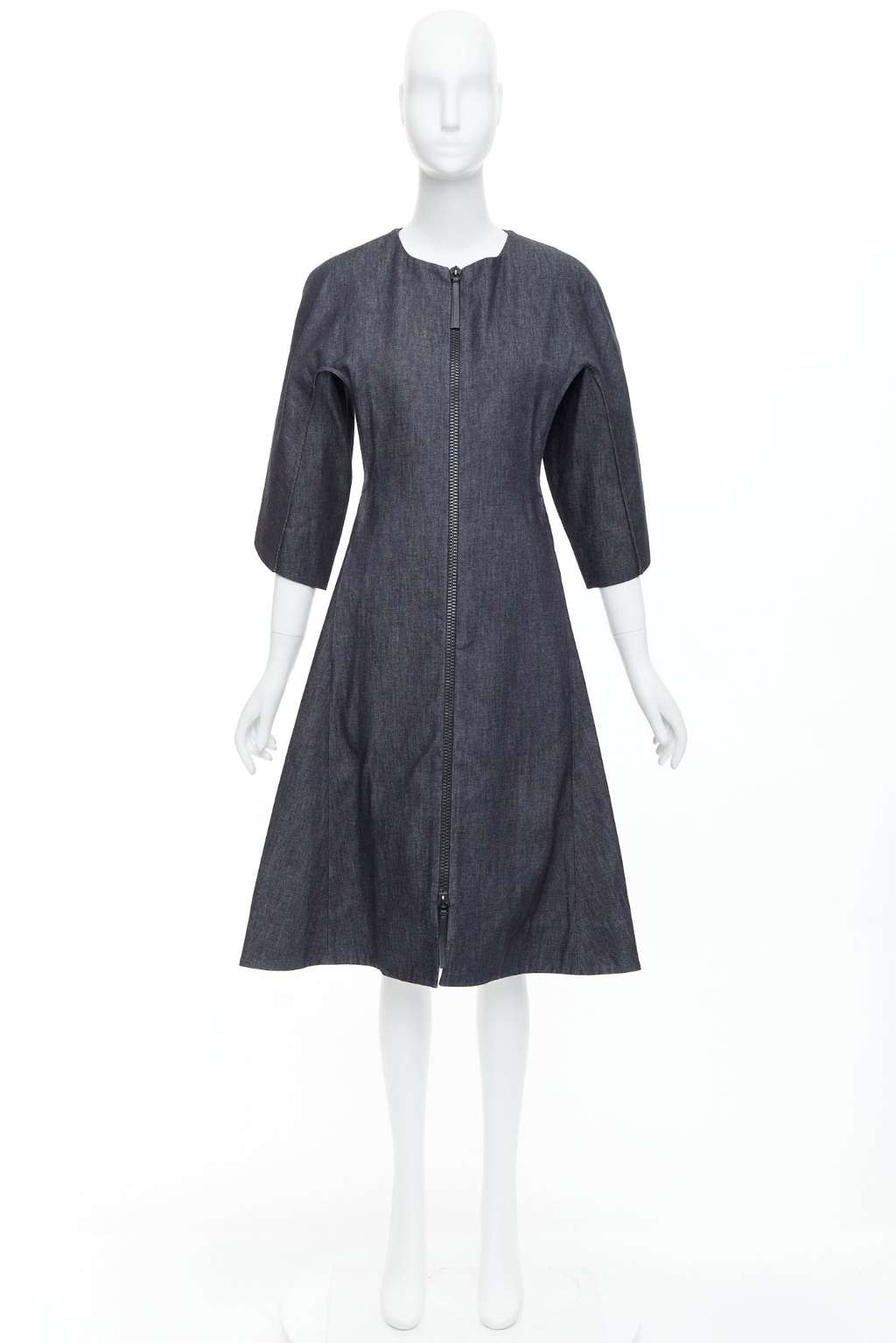 Marni Denim Dolman Dress Blue Cotton Never worn, with tag - Inside View