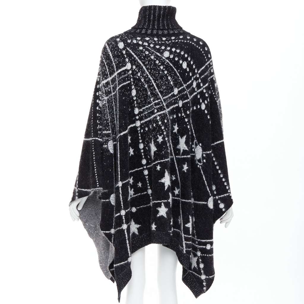 Saint Laurent Constellation Black Viscose Never worn - Box View