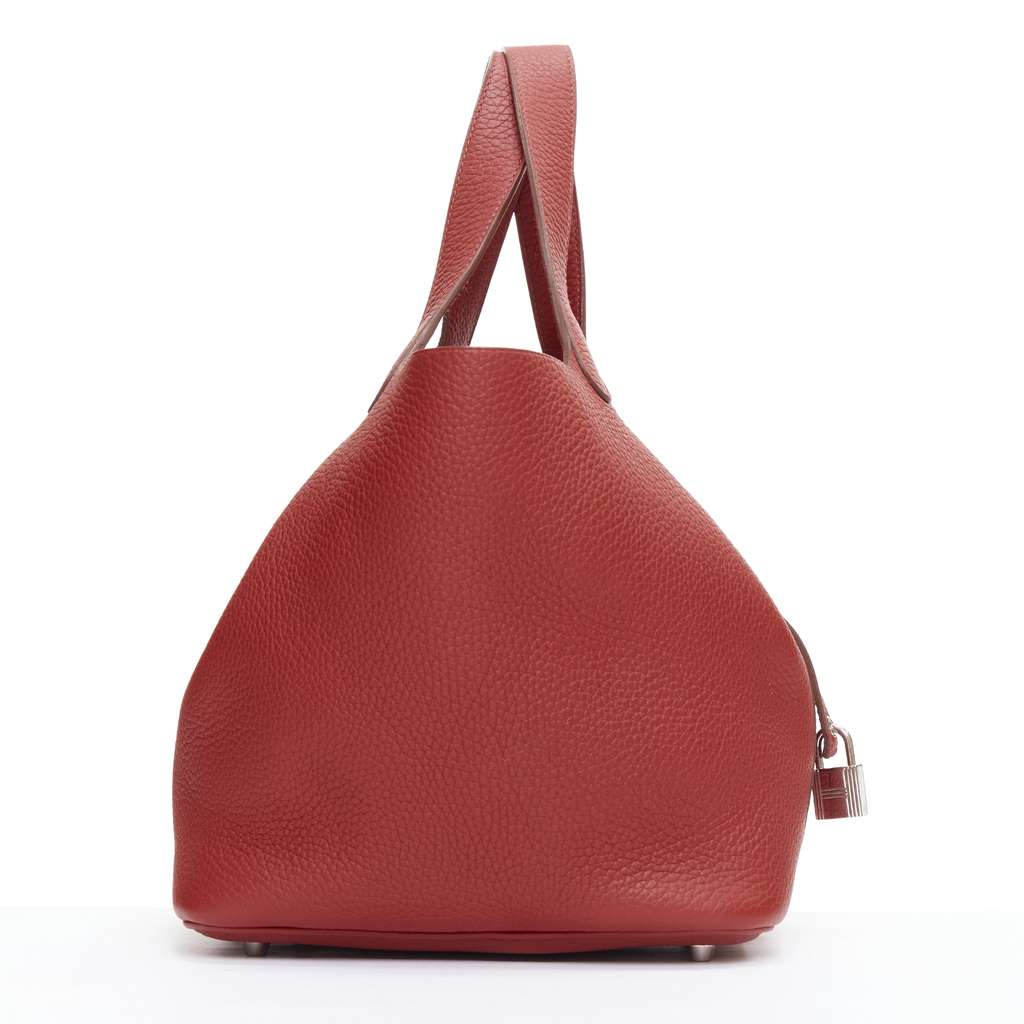 Hermès Picotin 22 Red Leather Good condition - Model View