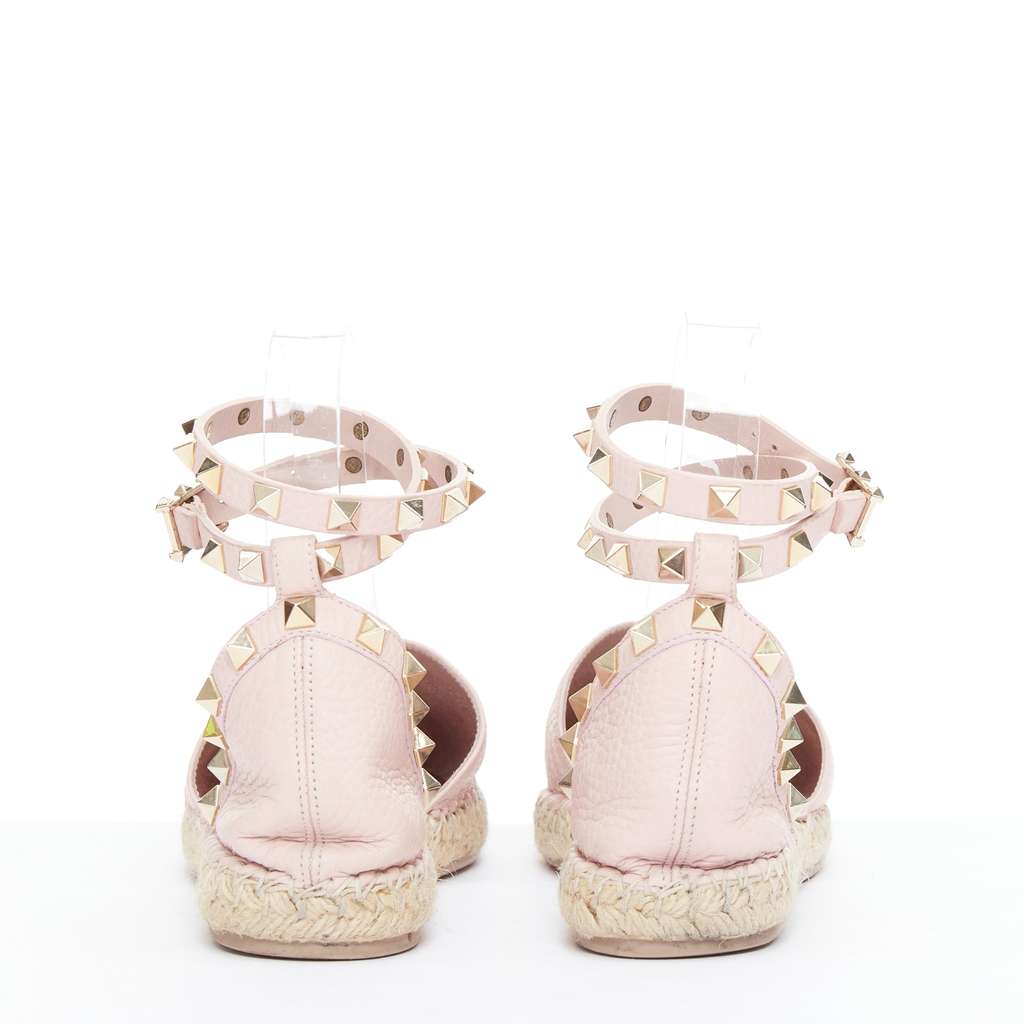 Valentino Garavani Rockstud Pink Leather Fair condition - Box View