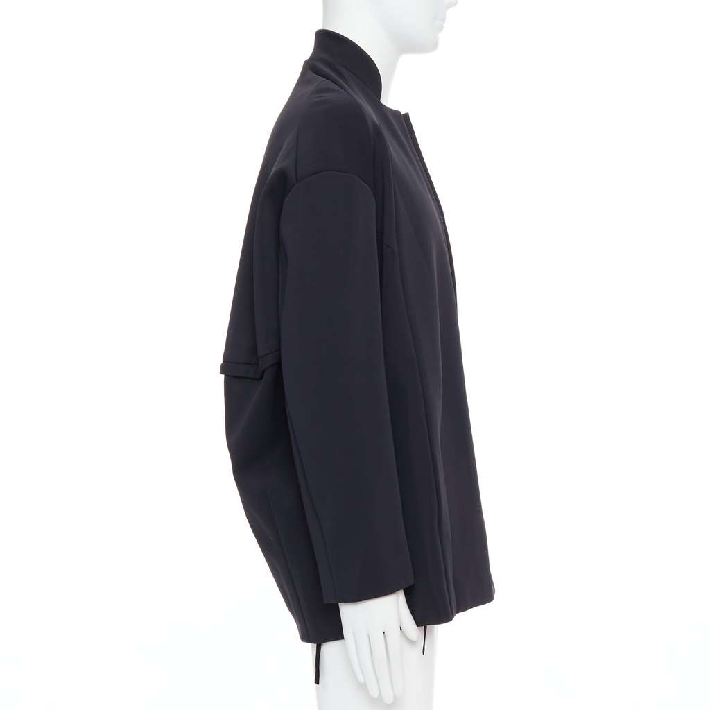 John Rocha Black Silky Padded Coat Black Polyester Very good - Box View