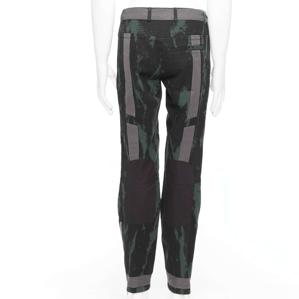 Dries Van Noten Tie Dye Jeans Green Cotton Good - Box View
