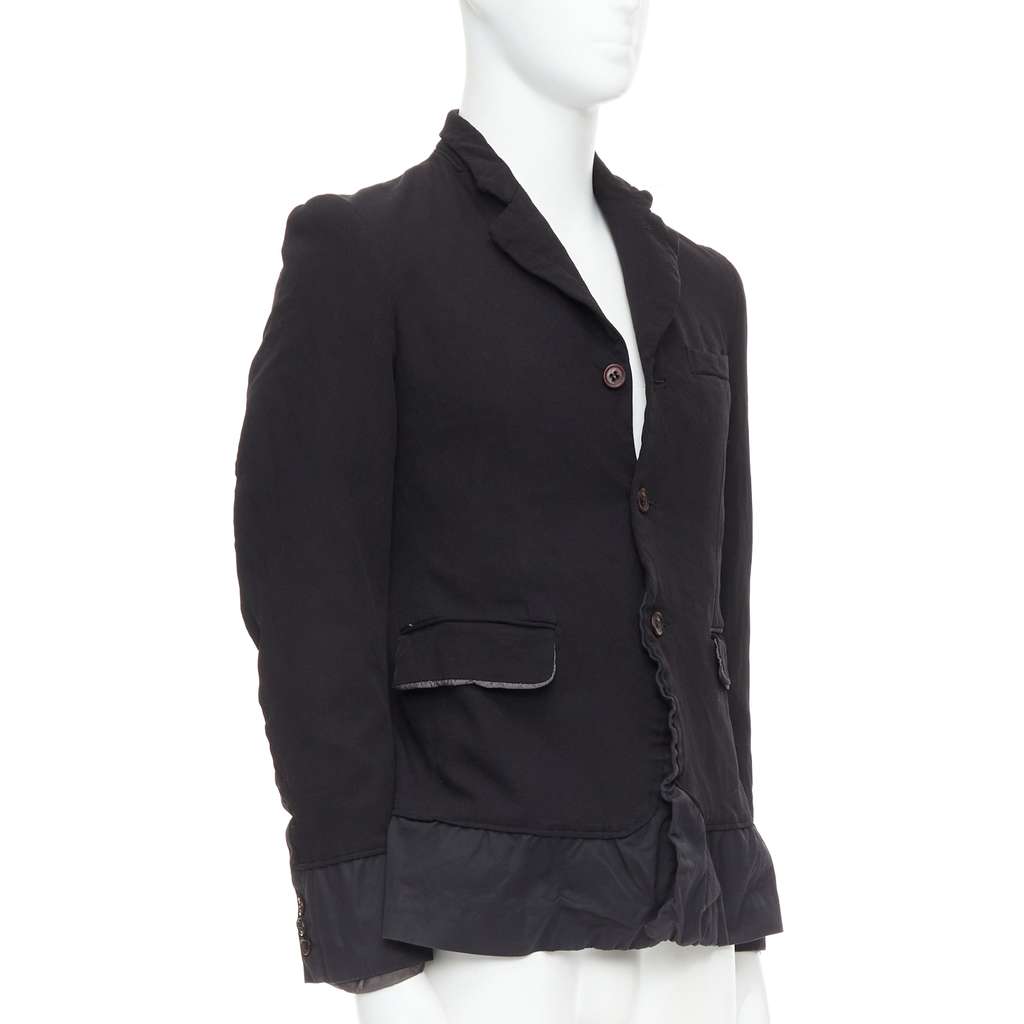 Comme Des Garcons Black Docking Blazer Black Polyester Very good condition - Inside View