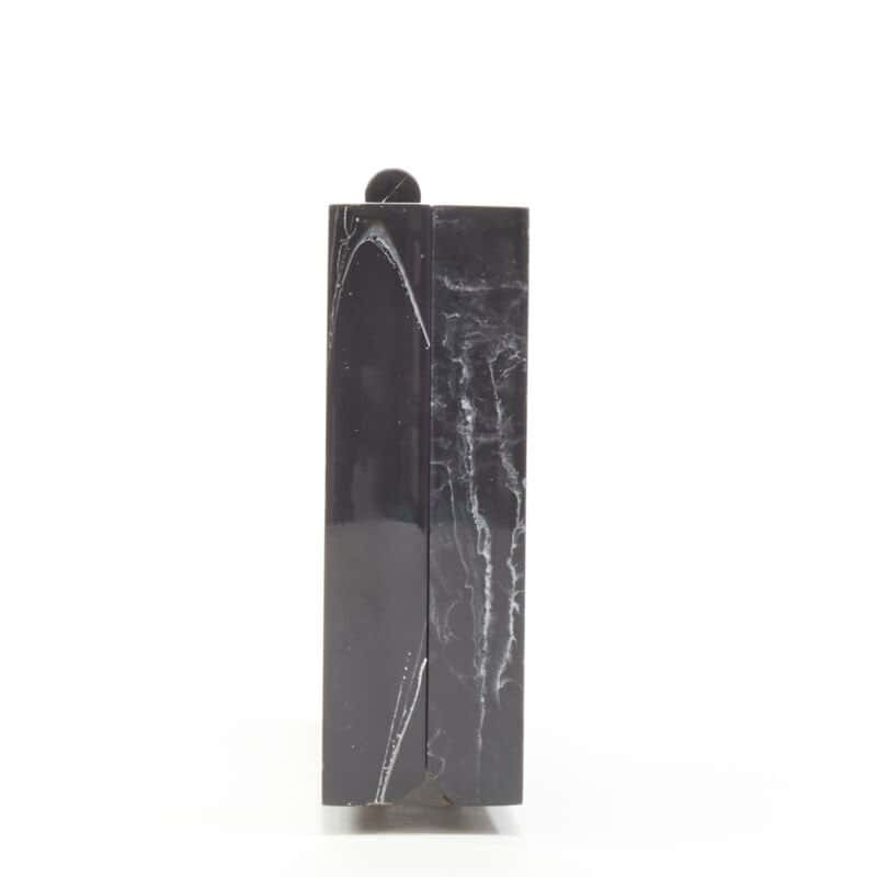 L'Afshar Surrealist Pouch Bag Black Plastic Very good condition - Inside View