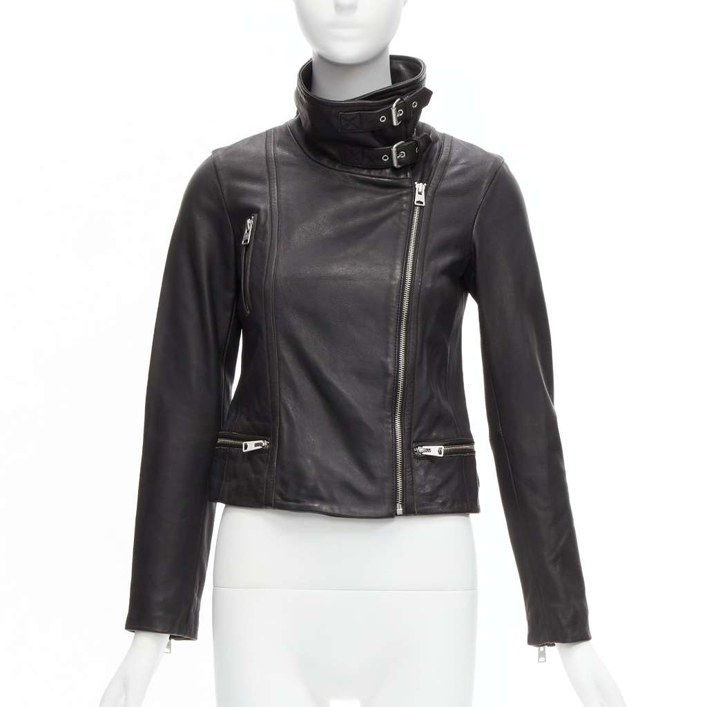 All Saints Bales Black Leather Never worn - Inside View
