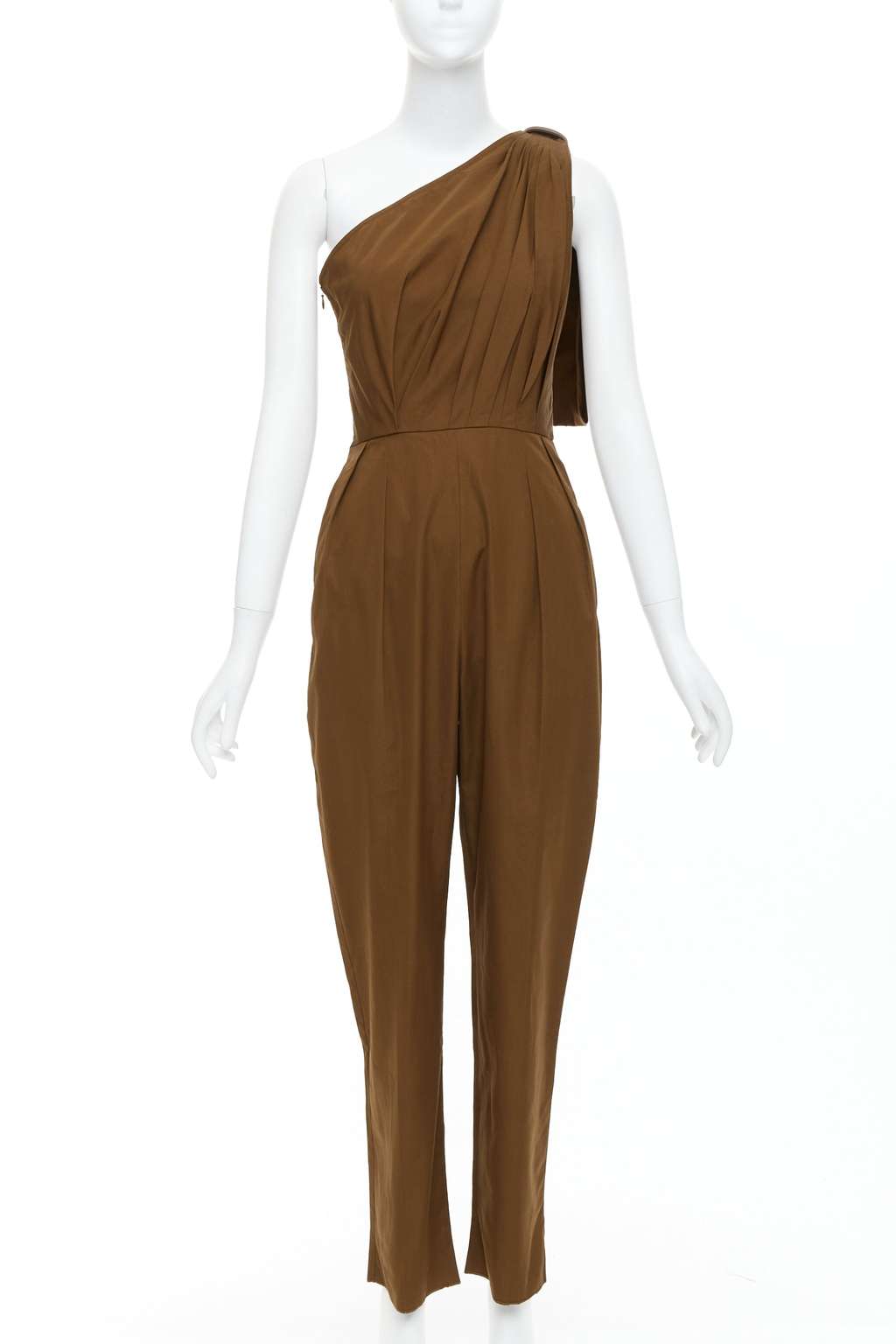 Max Mara Avola Brown Cotton Very good - Front View