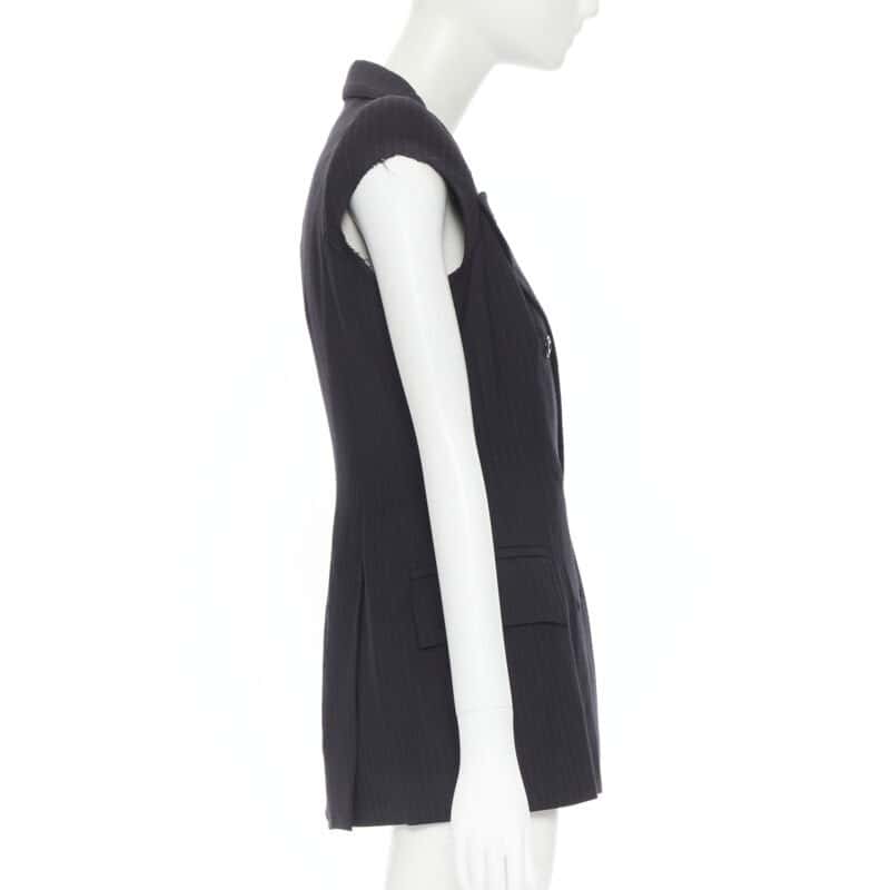 Maison Martin Margiela Deconstructed Shoulder Jacket Black Cotton Very good - Box View