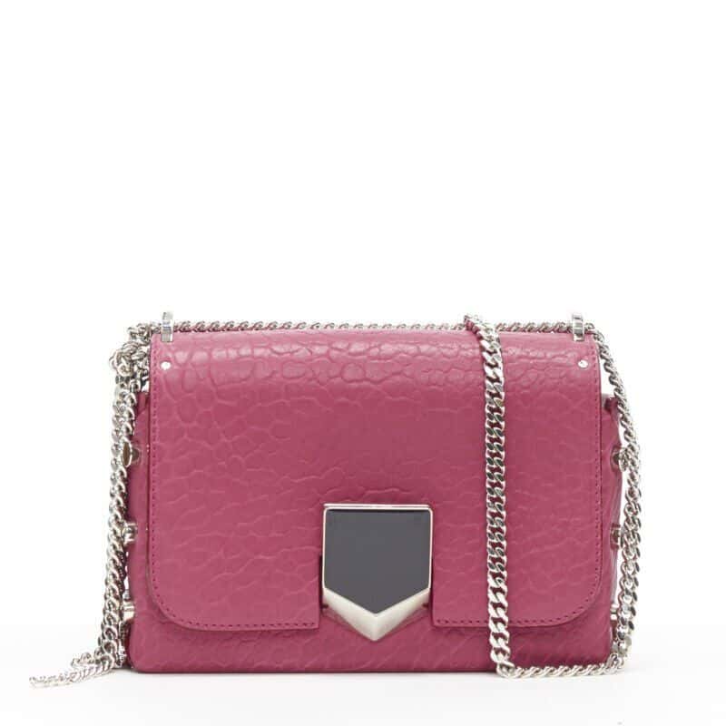 Jimmy Choo Lockett Pink Leather Very good condition - Front View