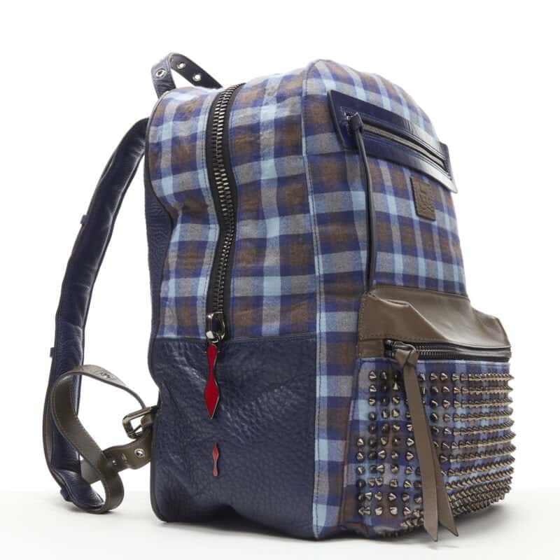 Christian Louboutin Nylon Logo Waist Bag Blue Very good - Inside View