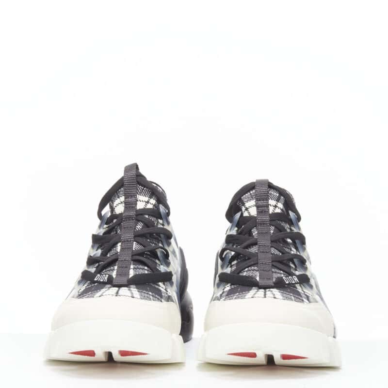 Christian Dior Check Chunky Sneakers Grey Very good - Inside View