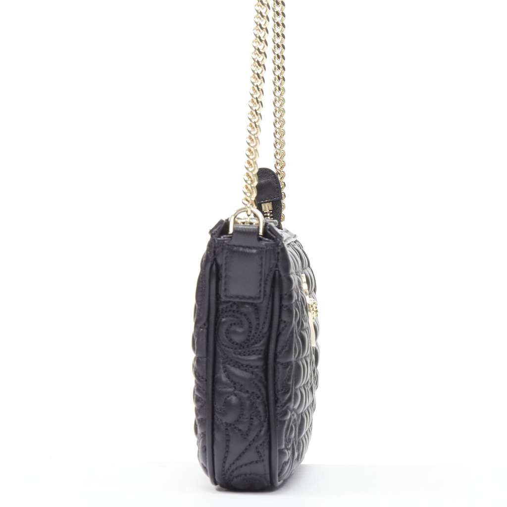 Versace Vanitas Black Leather Never worn, with tag - Model View