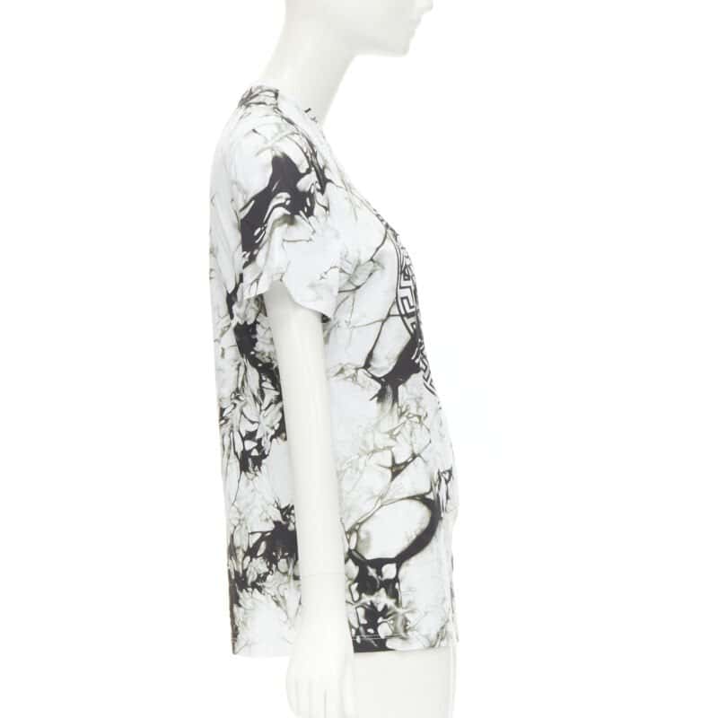 Versace Tie Dye Medusa Tee White Cotton Never worn, with tag - Box View