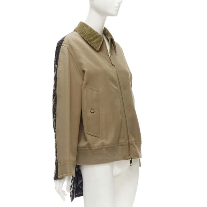 Burberry Biscuit Nylon Jacket Beige Cotton Never worn, with tag - Box View