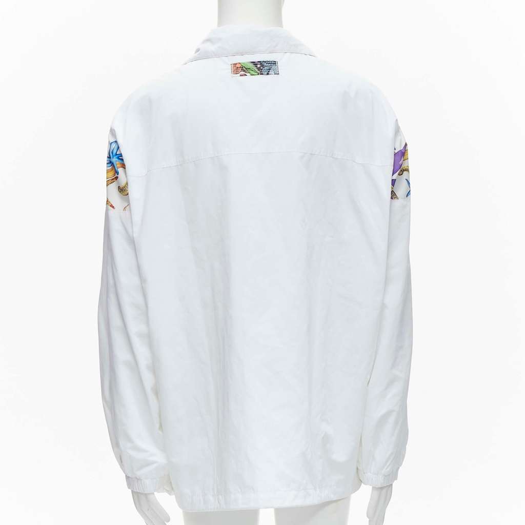 Versace Starfish White Jacket White Polyester Never worn, with tag - Box View